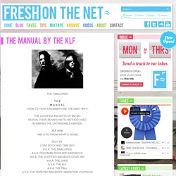 The Manual by The KLF – Fresh On The Net