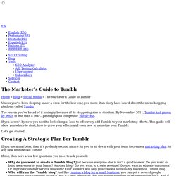 The Marketer’s Guide to Tumblr