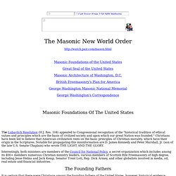 The Masonic New World Order
