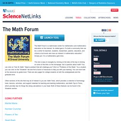 The Math Forum
