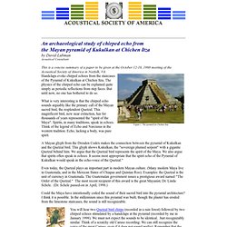 The Mayan Pyramid - David Lubman