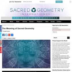 The Meaning of Sacred Geometry
