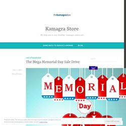 The Mega Memorial Day Sale Drive