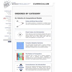 The Mind Project: Curriculum