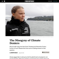 The Misogyny of Climate Deniers