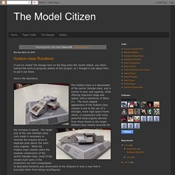 The Model Citizen: Papercraft