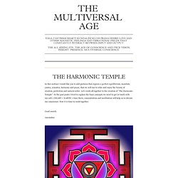 The Multiversal Age