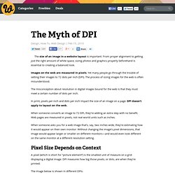 The Myth of DPI