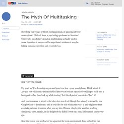 The Myth Of Multitasking