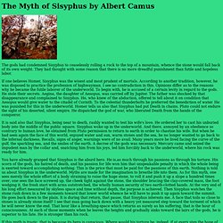 The Myth of Sisyphus and Other Essays Quotes by Albert