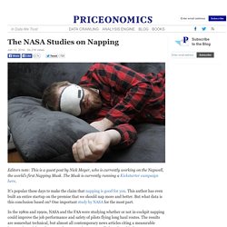 The NASA Studies on Napping