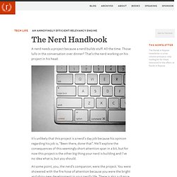Rands In Repose: The Nerd Handbook