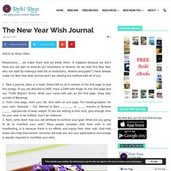 The New Year Wish Journal