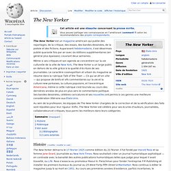 The New Yorker Wikipedia