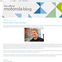 The Official Motorola Blog