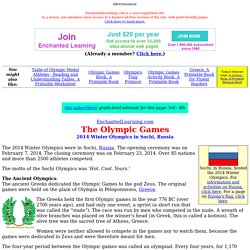 Olympics information