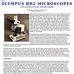 THE OLYMPUS BH-2 MICROSCOPES