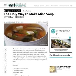 Healthy Miso Soup