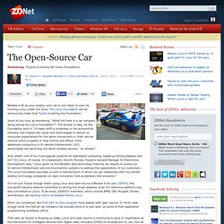 The Open-Source Car