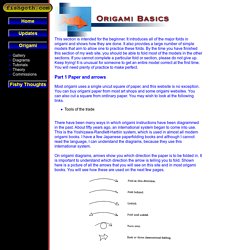 The Origami Page