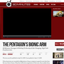 The Pentagon's Bionic Arm