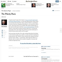 The Piketty Panic
