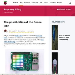 The possibilities of the Sense HAT