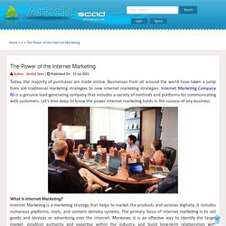 The Power of the Internet Marketing