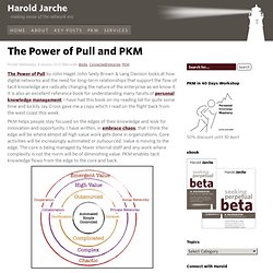 The Power of Pull and PKM