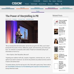 The Power of Storytelling in PR