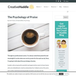 The Psychology of Praise