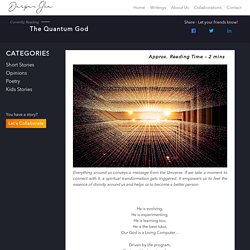 The Quantum God - Divine Poetry By Darpan Jha