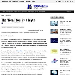 The 'Real You' is a Myth