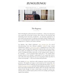 The Regency « zunguzungu