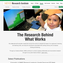 The Research Behind ST Math