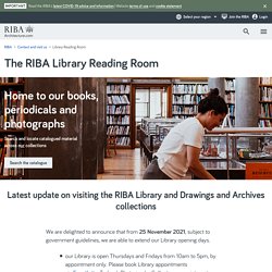 The RIBA Library Reading Room