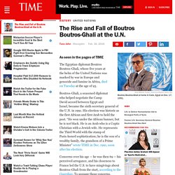Boutros Boutros-Ghali Dead at 93: His United Nations History
