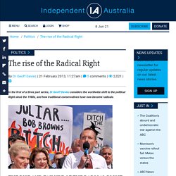 The rise of the Radical Right
