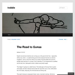 The Road to Gunsa