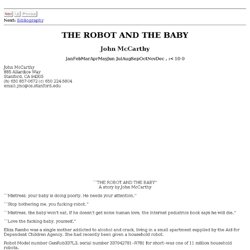 THE ROBOT AND THE BABY
