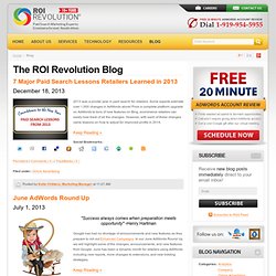 The ROI Revolution Blog