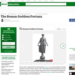 The Roman Goddess Fortuna