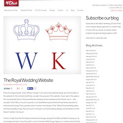 The Royal Wedding Website
