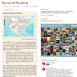 Mapping The Rural Food Desert