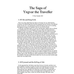 The Saga of Yngvar the Traveller