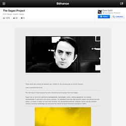 The Sagan Project on Behance