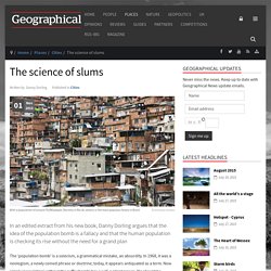 The science of slums
