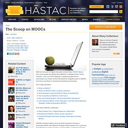 The Scoop on MOOCs