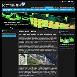 The Scottish Ten - About New Lanark
