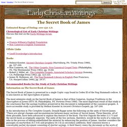 The Secret Book of James